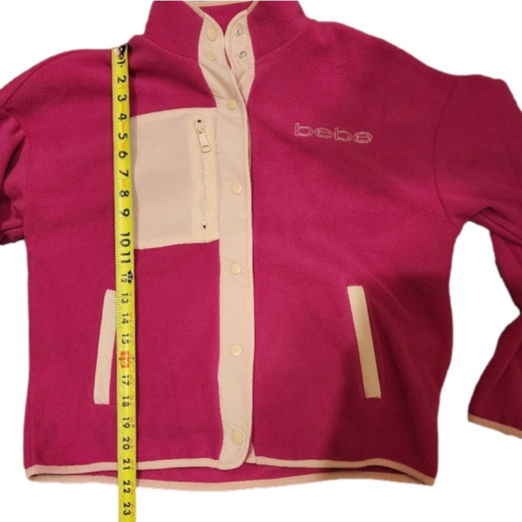 Nwt Bebe Jacket Small and Medium Festival Fuschia - Picture 10 of 15